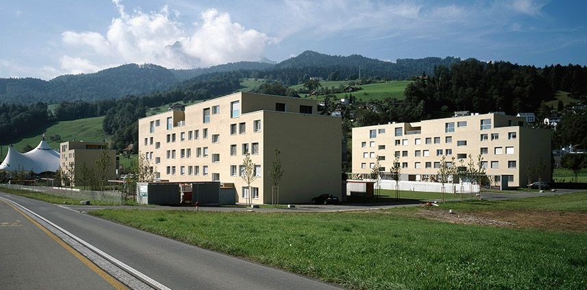 WOHNBEBAUUNG SCHELLENMATT NORD KRIENS LU, ETAPPE A 2008 - 2009 / WETTBEWERB 1. PREIS