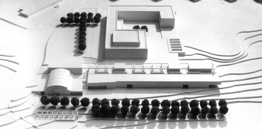 WETTBEWERB ERWEITERUNG KANTONSSCHULE ROTHEN LITTAU LU 1988