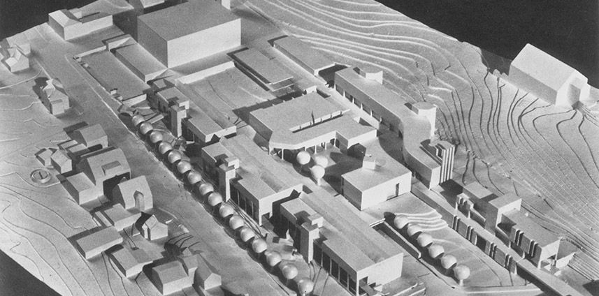 PROJEKT- UND IDEENWETTBEWERB GEMEINDEZENTRUM MEGGEN LU 1979