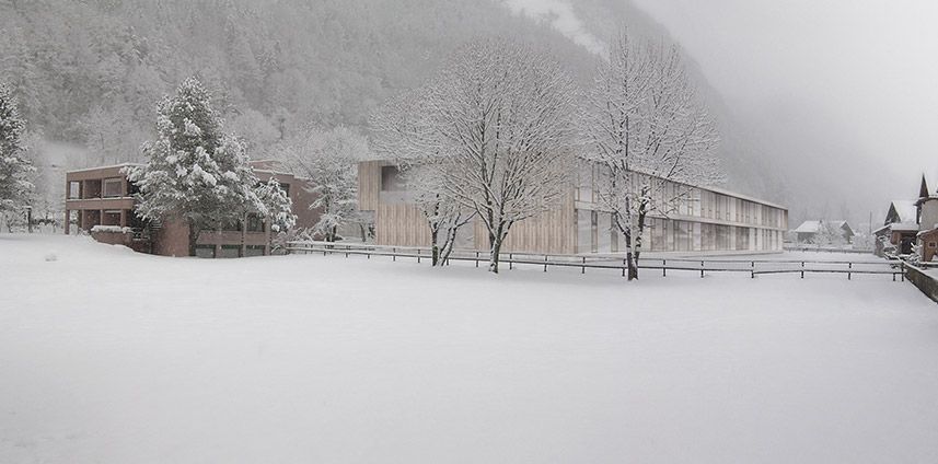 WETTBEWERB BEHINDERTENWERKSTÄTTEN "SUNNESCHYN" MEIRINGEN BE 2005