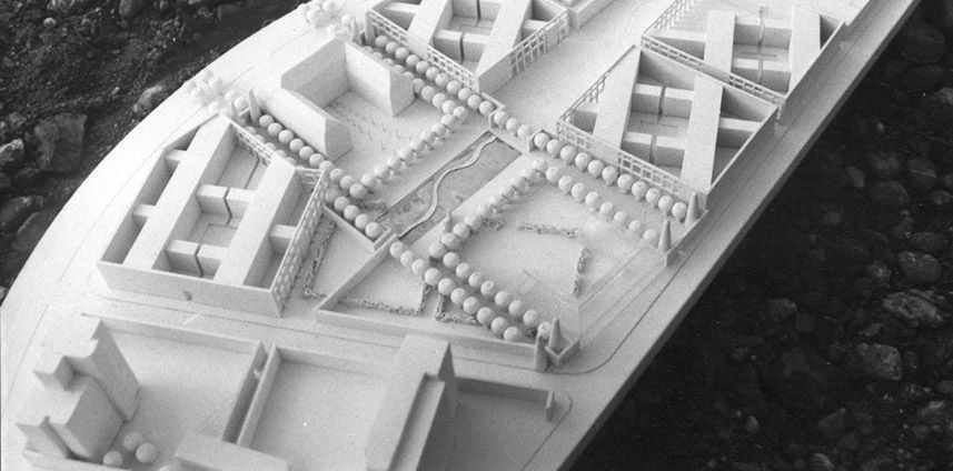 STÄDTEBAULICHER IDEENWETTBEWERB SÜDLICHE FRIEDRICHSTADT BERLIN BRD 1980