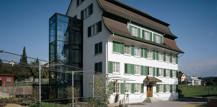 ALTERSZENTRUM "SOPHIE GUYER" PFÄFFIKON ZH UMBAU HAUS GUYER 2009 - 2010