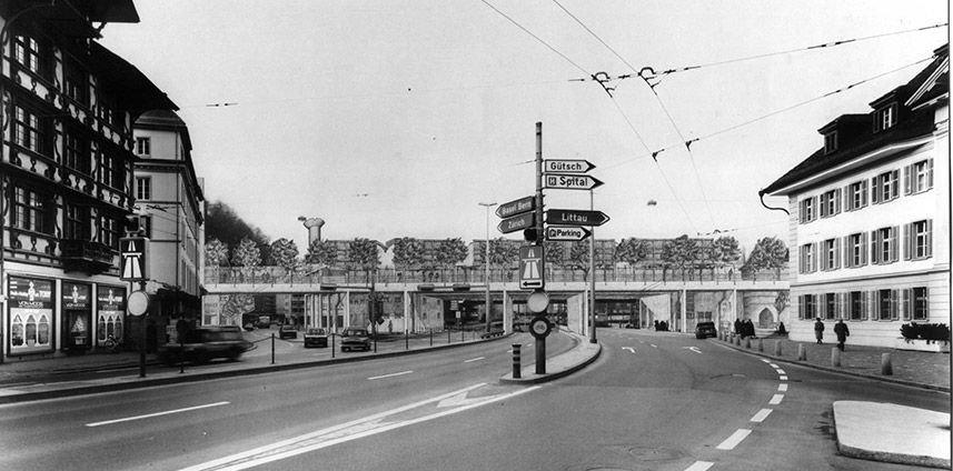 IDEENWETTBEWERB KASERNENPLATZ LUZERN 1981